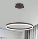 LED люстра Круг PJ812 (80см) Коричневая - изображение 2