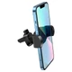 Автомобільний тримач Hoco H14 ursue pull clip Car holder (air outlet) Black - зображення 7