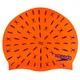 Шапочка для плавания детская SPEEDO JUNIOR SLOGAN PRINT (силикон, оранжевый) (808386B966) - изображение 1
