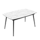 Стіл YENSE 125-165x80 Marmo Mat - зображення 1