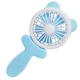 Вентилятор ручной портативный "Мишка" Bambi VNTR-002-4(Blue) синий - изображение 1