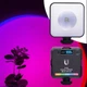 Відеосвітло атмосферне RGB Ambiance Light 6W Лампа-проектор захід сонця для фото та відео Накамерне світло Заповнююче світло - зображення 2