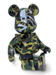 Статуетка Bearbrick x BAPE Mastermind Green Camo 400% 28 см Medicom Toy Камуфляжна Акула. - зображення 13