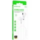Наушники Borofone BM89 Surpass universal (3.5mm/1.2m) White - изображение 2