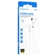 Наушники Borofone BM89 Surpass universal (3.5mm/1.2m) White - изображение 4