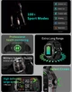 Смарт годинник Smart Expert Nano Steel 2 ремінці нано рубер чорний (278946) - зображення 10