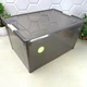Великий контейнер із кришкою для зберігання 18 л Какао Smart Box - зображення 2