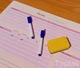 Магнітна дошка на холодильник A3 — стильний трекер із 2 маркерами та губкою, бежево-рожевий, Aland Way, 42×30 см, 2100009 - зображення 4