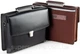 Деловой портфель из кожи и нейлона Fouquet NBC-1002M Черный - изображение 5