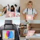 Чехол ARM Cover Apple iPad mini 6 (8.3" экран) противоударный с ремнём и подставкой 360° Pink - изображение 4