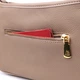 Женская сумка с двумя съемными ручками из натуральной кожи Vintage 22632 Бежева - изображение 9