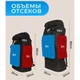 Рюкзак 4в1 80 л с подсумком, водонепроницаемый, черный - изображение 7