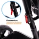 Дитячий триколісний велосипед толокар коляска Ikonka Trike Fix Lite 3в1 з батьківською ручкою велосипед для хлопчика, дитячий велосипед з капюшоном для дівчинки сірий - зображення 8