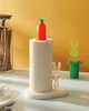 Тримач для паперових рушників Alessi Bunny&Carrot White 16х20,2х29,4 см (SG42WHITE) - зображення 3