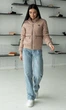 Жіноча куртка демісезонна UF-Fashion UF-32 40 кремовий - зображення 5