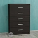 Комод с выдвижными ящиками Bonittopurple, Венге Тёмный, K-08V - изображение 3