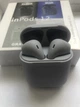 Беспроводные наушники с микрофоном Bluetooth наушники в кейсе inPods 12 серые Soft Touch - изображение 3
