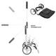 Сумка-візок ShoppingCruiser Foldable Black (604320) - зображення 11