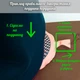 Подушка пердушка средняя 16см (желтая) - изображение 4