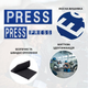 Набір шевронів 3 шт. на липучці Преса 8х25, 2,5х11,5 та 5х9 см для журналістів і медіа - зображення 6