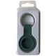 Брелок для AirTag Silicone FULL Key Ring с карабином, Green (314968) - изображение 1