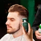 Машинка для стрижки волосся Hoco Diamond engraving electric Hair clipper HP23 - зображення 8
