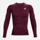 Лонгслив мужской Under Armour UA HG Armour Comp LS 1361524-609 SM Бордовый (194514310875) - изображение 5