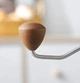Алюминиевая ручная мини-кофемолка Molinillo De Café с регулятором помола и эргономичной ручкой, серый (87401887) - изображение 3