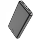 Power bank Hoco J100 10000 mAh повербанк 2хUSB Black - изображение 1