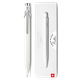 Ручка-роллер Caran d'Ache 849 белая + box 846.502 (7630002346252) - изображение 1