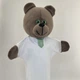 Мягкая игрушка рукавичка мишка коричневый 33 см М062 - изображение 7