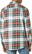 Фланельная рубашка Amazon Essentials Slim-Fit Long-Sleeve Solid Flannel Shirt Colour: Red/Ivory L - изображение 4