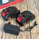 Краскопульт аккумуляторный 21V/2Ah, 600W, 800мл, краскораспылитель портативный, 2 аккумулятора (K-03) - изображение 8