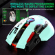 Беспроводная игровая мышь UrChoiceLtd X6 PRO, ультралегкая, сенсор Pixart PAW3325, до 12000 DPI, 2,4G/USB-C, 6 программируемых кнопок, аккумулятор 1000 мАч, для ПК/MAC/PS4/XBOX (зеленый) - изображение 7