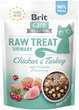 Przysmaki dla kotów Brit Care Raw Treat Urinary Freeze-dried z kurczakiem i indykiem 40 g (8595602569540) - obraz 1