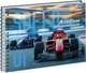 Набор альбомов для рисования Yes Racing А4 40 листов на спирали х 3 шт (4823092282569) - изображение 3