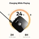 Адаптер Bluetooth 5.3 UGREEN CM123 HiFi аудіо AUX приймач для стереосистеми 2RCA 3.5 mm Акумулятор 8 год Black (30445) - зображення 6