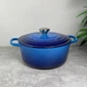 Каструля Le Creuset Signature Azure 5,3 л з кришкою (21177262002430) - изображение 1