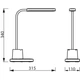 Настольная лампа Philips LED Reading Desk lamp Bucket біла (929003241107) - изображение 2