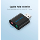 Звуковая плата Vention Audio USB 2х3,5mm jack Metal (VAB-S17-B) - изображение 4