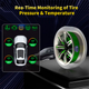 Датчикидавления в шинах BauTech для Tesla Bluetooth TPMS 4шт Синий (1014-552-00) - изображение 5