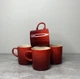 Набор из 4 чашек для чая Le Creuset Cerise 350 мл (79113350600000) - изображение 1