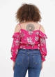 Топ-блузка H&M 32 Рожевий 0860646_троянд - зображення 2