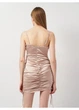 Сукня Missguided 34 Бежевий DE935567 - зображення 3