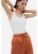 Штани H&M XS Теракотовий 1147899_шнур.пояс на різ - зображення 4