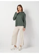 Худи H&M M Темно-зеленый 0819508_разрезы_06 - изображение 2