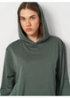 Худи H&M M Темно-зеленый 0819508_разрезы_06 - изображение 4