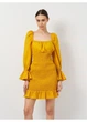 Платье boohoo 42 Желтый HA9442_07 - изображение 1