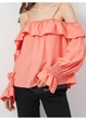 Блуза boohoo 40 Коралловый HA9051_01 - зображення 4