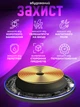 Беспроводная зарядка для телефона 15W беспроводное зарядное устройство для айфон самсунг qi зарядка KL-CD17 Black - изображение 5